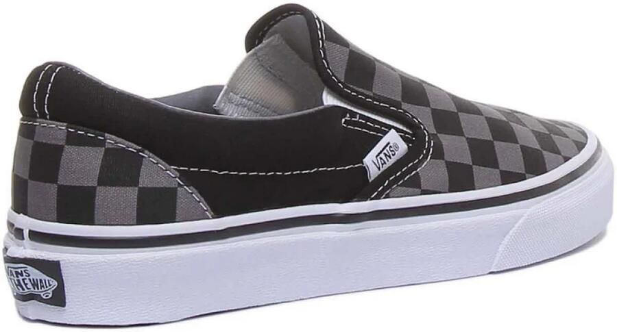 Vans Unisex Lifestyle Classic FTW Sneaker Ua Classic Slip-On Black Pewter Checkerboard - Foto 9