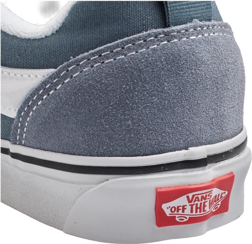 Vans Lage Sneakers Baskets Knu Skool daim et toile - Foto 3