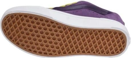 Vans Paarse Leren Sneakers met Rubberen Zool Purple - Foto 3