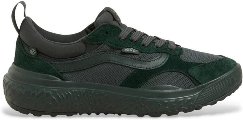 Vans Leren Sneakers met Ronde Neus en Rubberen Zool