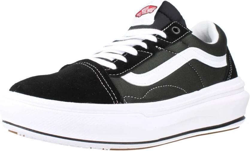 Vans Zwart Wit Lage Sneaker Comfort Schoen Black - Foto 12