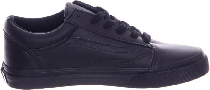 Vans Old Skool Sneakers Kinderen Black Mono Zwart