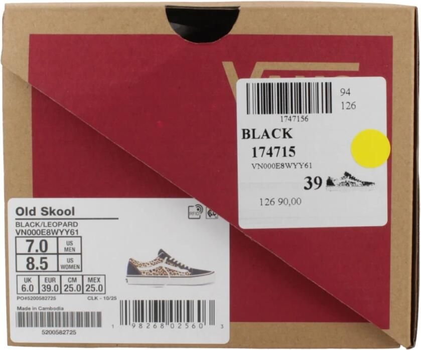 VANS Sneakers laag 'Old Skool' bruin zwart - Foto 11