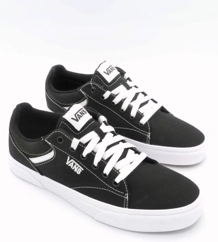 Vans Zwarte textielsneaker met verharde hiel Black Heren - Foto 7