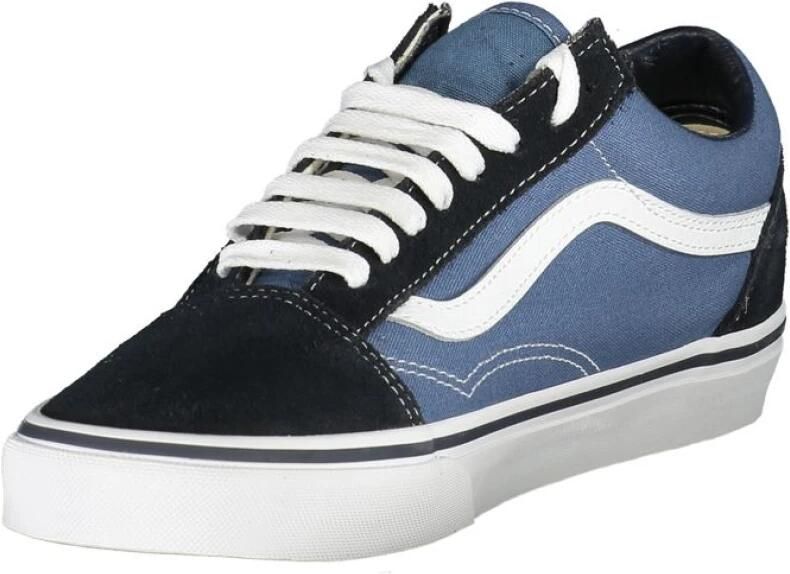 Vans Old Skool Schoenen Blue Textil Leer Foot Locker - Foto 10