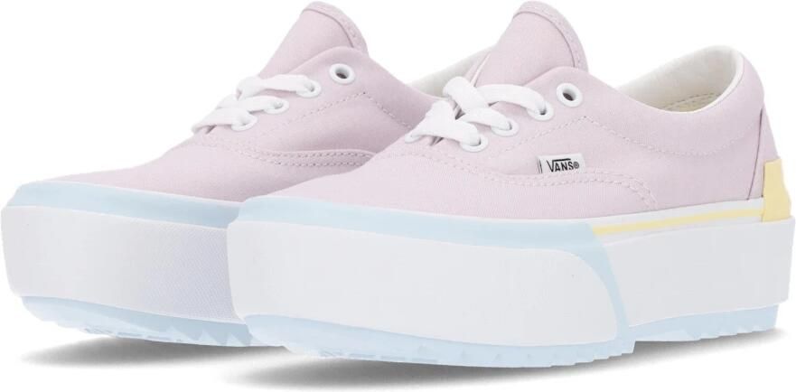 Vans Pastel Lage Platform Sneaker Multicolor Dames - Foto 5