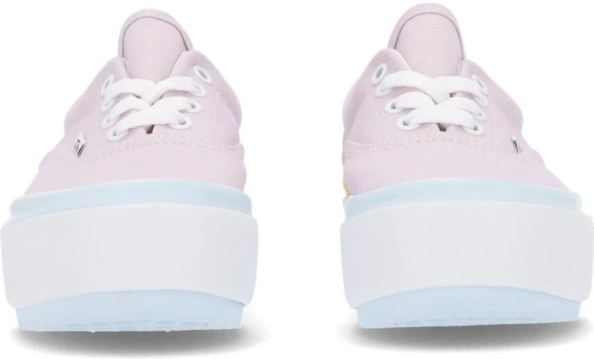 Vans Pastel Lage Platform Sneaker Multicolor Dames - Foto 3