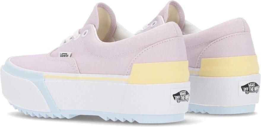 Vans Pastel Lage Platform Sneaker Multicolor Dames - Foto 6