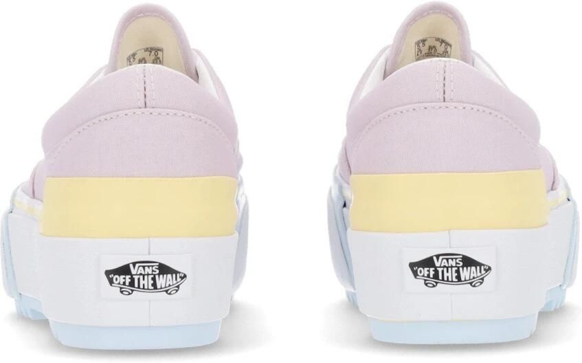 Vans Pastel Lage Platform Sneaker Multicolor Dames - Foto 2