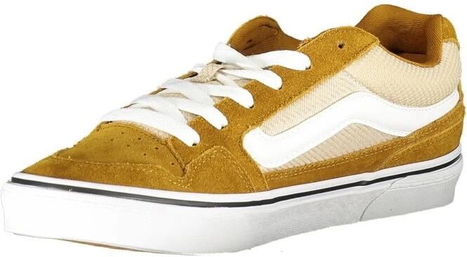 Vans Gele Herensportschoenen Veters Contrastdetails Brown Heren - Foto 2