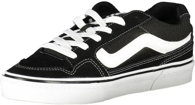 Vans Zwarte atletische sneakers voor heren met contrastdetails Black Heren - Foto 9