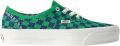 Vans Premium Authentic Checkerboard - Groen