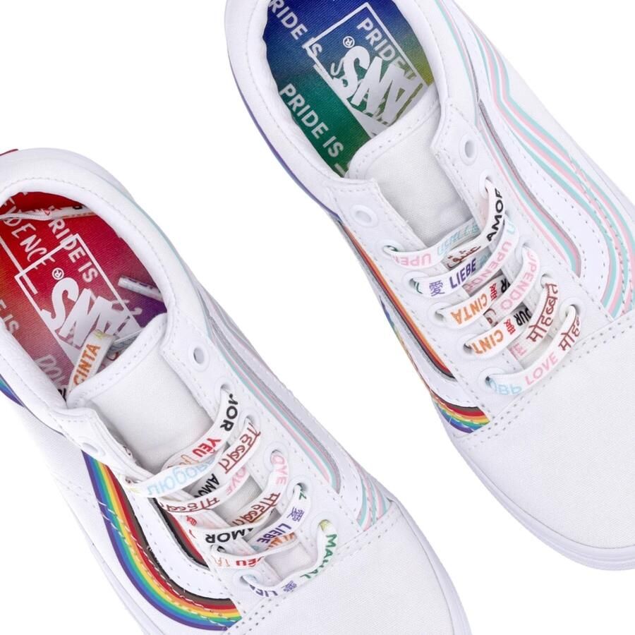 Vans Pride Lage Sneaker Wit