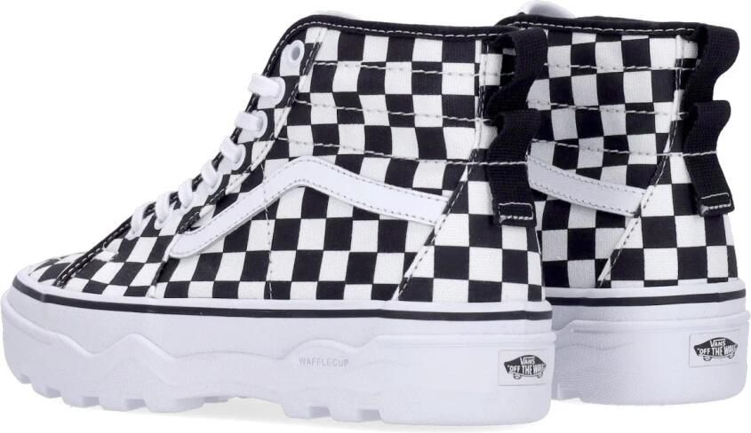 Vans Ruitpatroon Sk8-hi Dames Hoge Sneaker - Foto 7