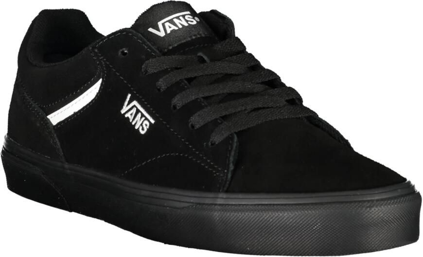 Vans Sportieve Zwarte Heren Sneakers Geborduurd Logo Black - Foto 2