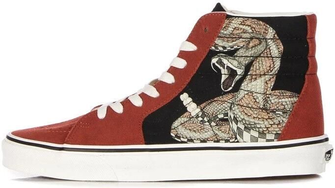 Vans Sneakers Vn0A7Q5N Sk8 Hi Rood Heren - Foto 1
