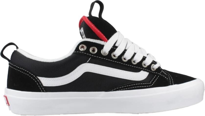 Vans Skate Old Skool 36+ sneakers zwart wit rood