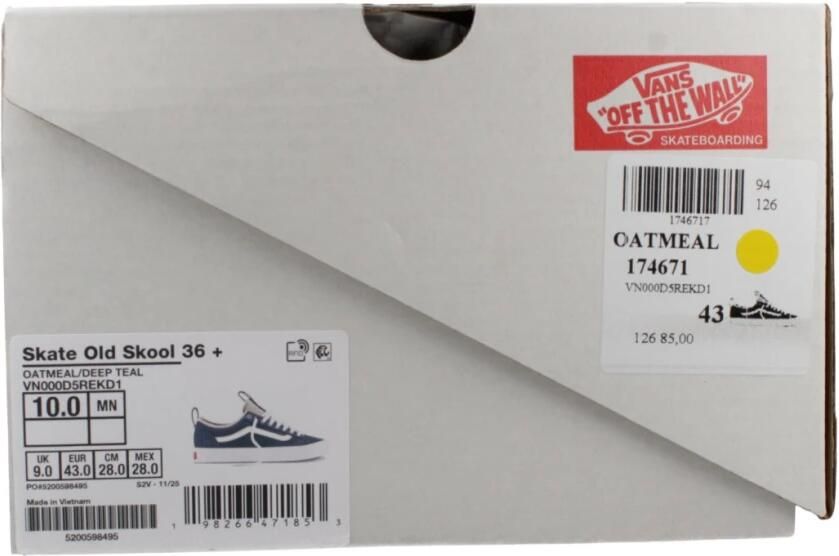 Vans Skate Old Skool 36 Sneakers Laag Groen - Foto 12