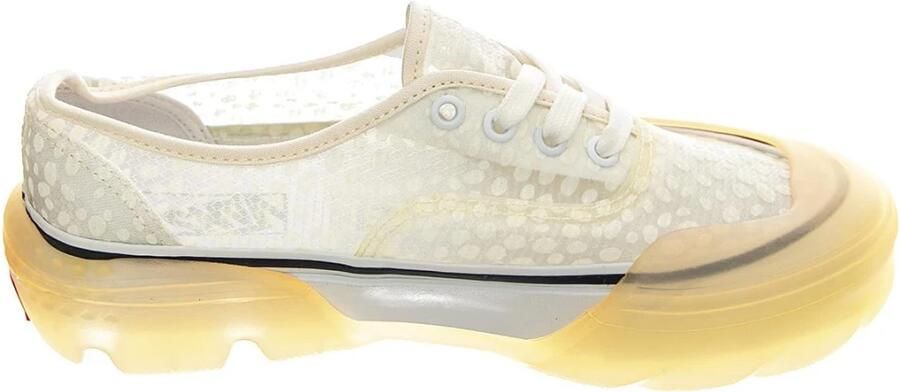 VANS Sportieve veterschoen 'UA Authentic Mesh DX Modular (Dots) White' wit