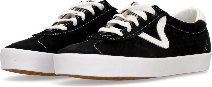 Vans Sport Low | Black White Zwart Suede Lage sneakers Unisex - Foto 2