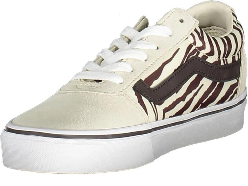 Vans Sportieve Beige Vetersneakers met Contrastdetails Beige Dames - Foto 9