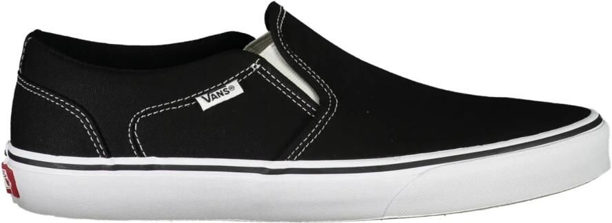 Vans Sportieve Zwarte Sneaker met Contrastzool Black Heren