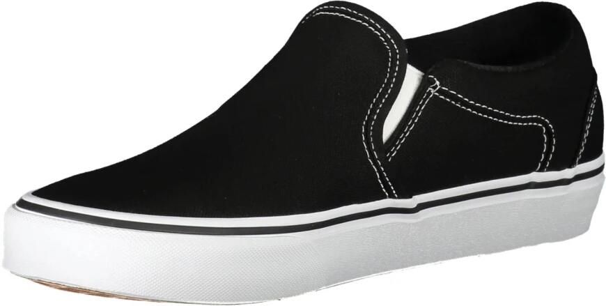 Vans Sportieve Zwarte Sneaker met Contrastzool Black Heren - Foto 2