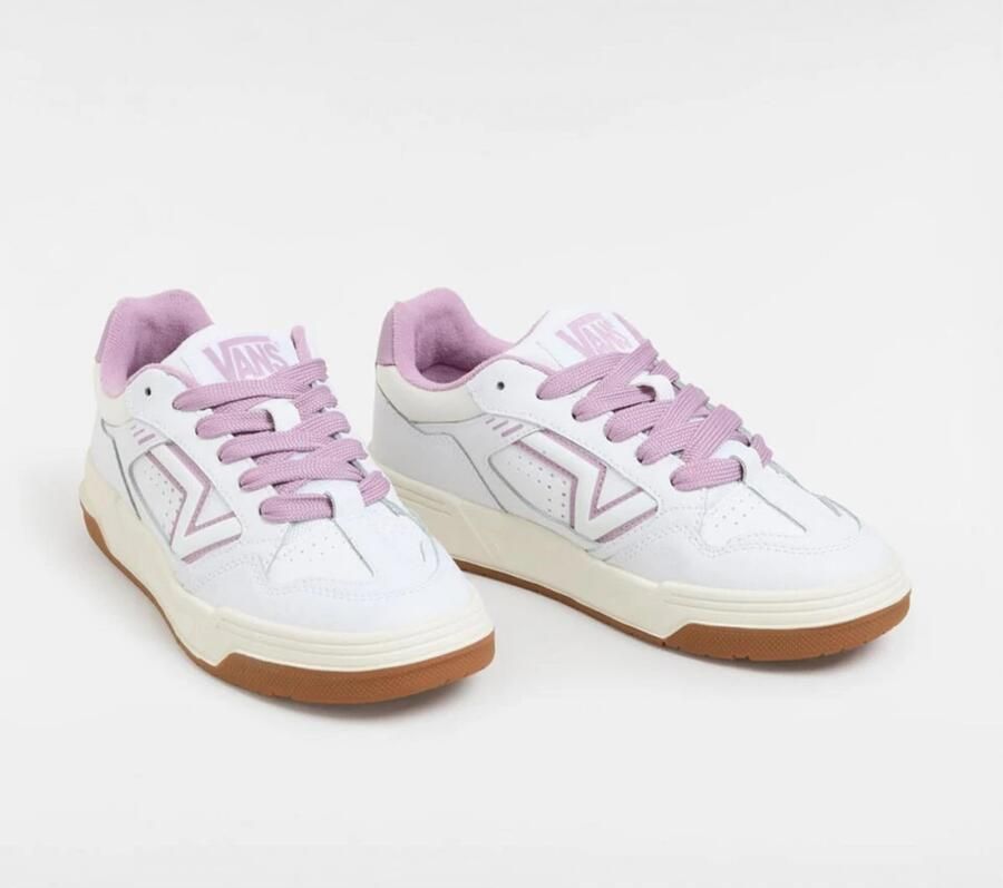 Vans Vintage witte en paarse sneakers Purple Dames