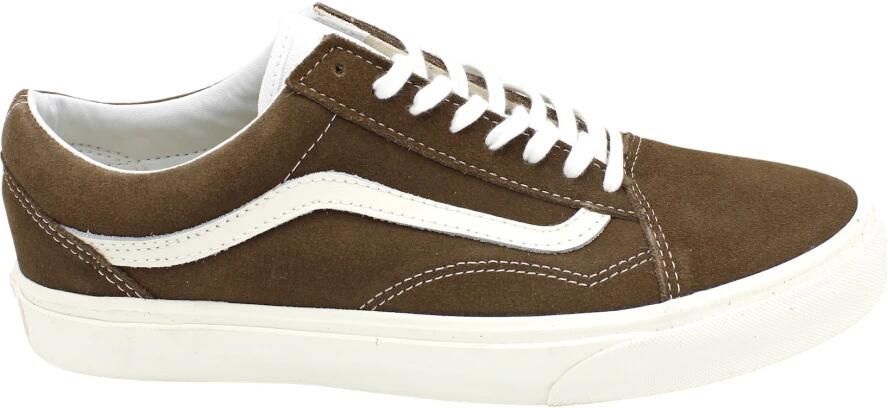 Vans Vintage Suède Veters Rubberen Zool