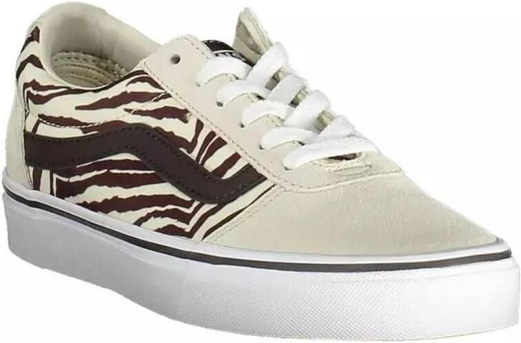 Vans Sportieve Beige Vetersneakers met Contrastdetails Beige Dames - Foto 11