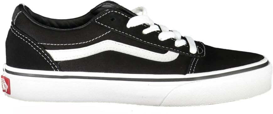 Vans Sportieve Zwarte Heren Sneakers Geborduurd Logo Black Heren - Foto 6