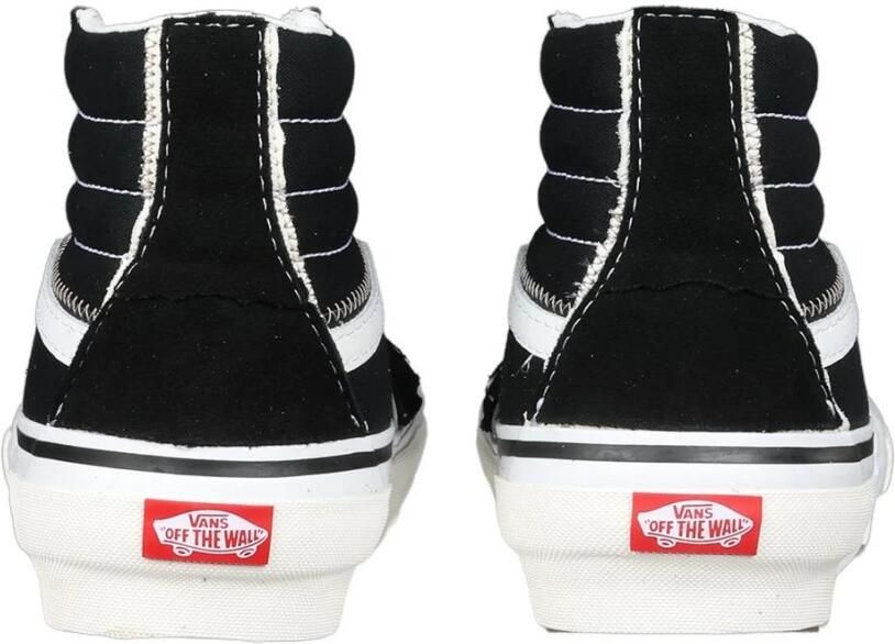 Vans Sportieve Oversized Sweatshirt Tot Op De Dij Black Heren - Foto 3