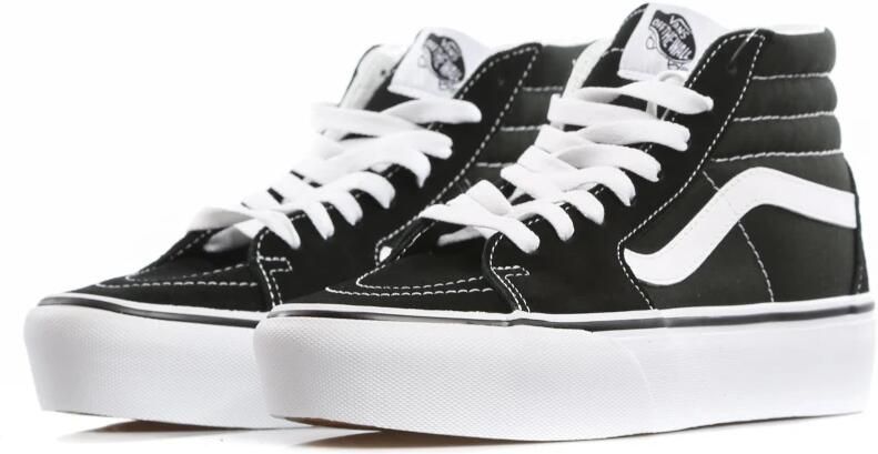 Vans Ua Sk8 Hi Platform 2.0 Womens Black True White Sneakers VN0A3TKN6BT - Foto 12