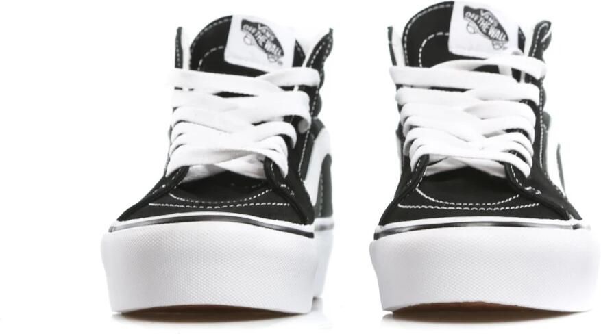 Vans Ua Sk8 Hi Platform 2.0 Womens Black True White Sneakers VN0A3TKN6BT - Foto 6