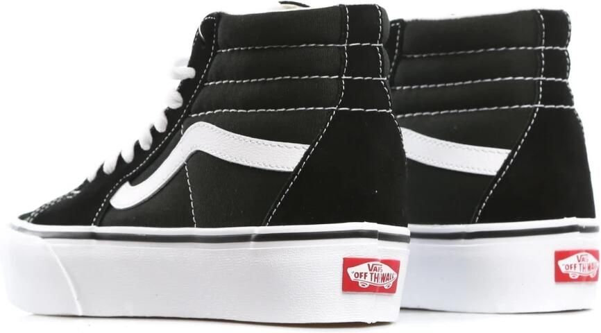 Vans Ua Sk8 Hi Platform 2.0 Womens Black True White Sneakers VN0A3TKN6BT - Foto 8