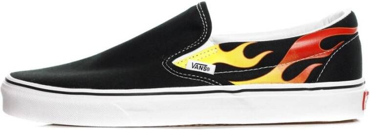Vans Slip-On Heren Schoenen Black Textil 5 Foot Locker