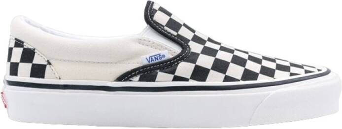 Vans Classic Slip-On Sneakers Unisex Blk&Whtchckerboard Wht - Foto 2