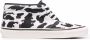Vans Witte Leopard Print Mid-Top Sneakers White Heren - Thumbnail 1