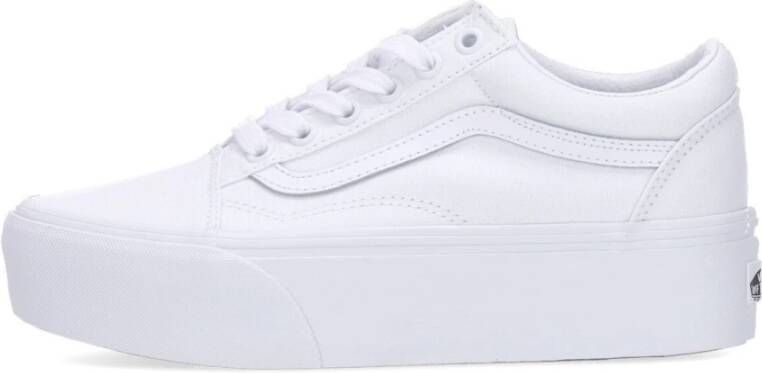 Vans Witte Old Skool Stackform Sneakers White Dames