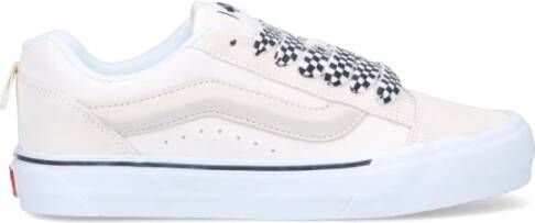 Vans Witte Sneakers met Vault Knu Skool LX Design White Heren