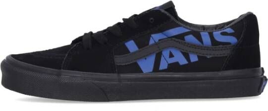 Vans Zwart Blauw Sk8-Low Logo Streetwear Sneaker Black Heren
