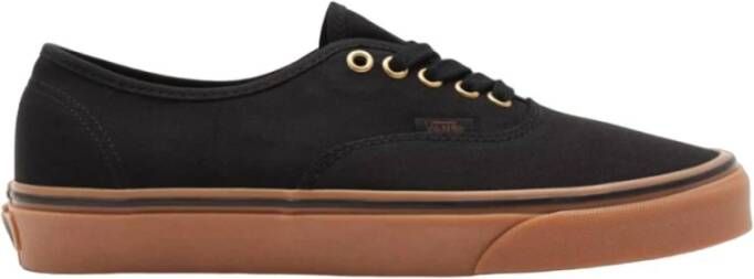 Vans Zwarte Casual Sneakers an Canas Black Heren