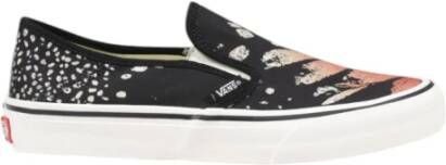 Vans Zwarte Leren Schoenen voor Vrouwen Multicolor Dames