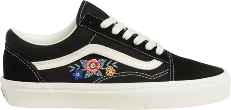 Vans Zwarte Textiel Sportieve Sneakers Vrouwen