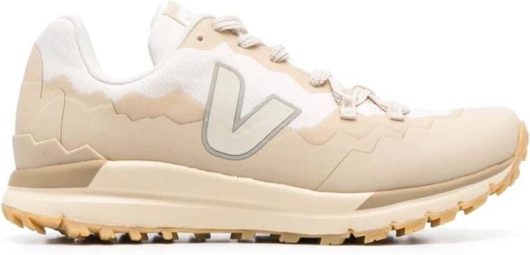 Veja Multicolor Vetersluiting Fitz Roy Sneakers Beige Dames - Foto 4