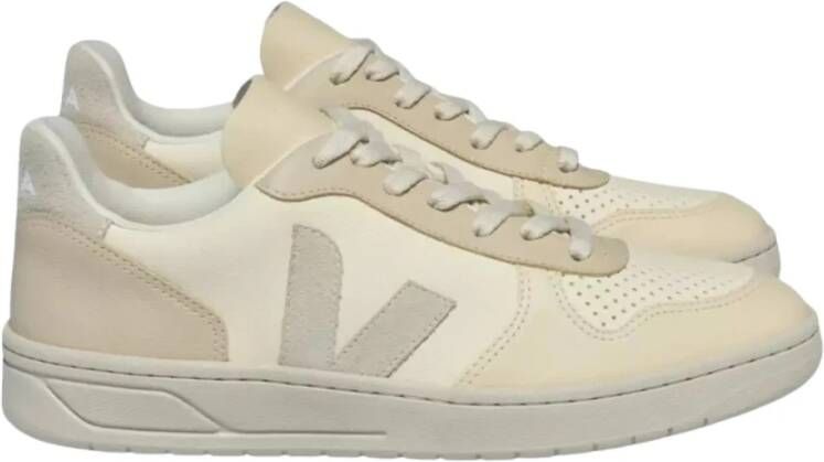 Veja Beige Sneakers Korrelige Textuur Geperforeerd Beige Dames - Foto 3