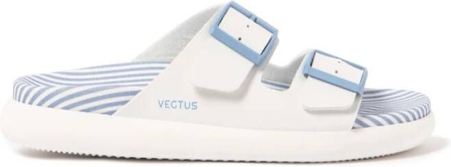 Veja Blauw Gestreepte Tanami Sandalen Multicolor Dames