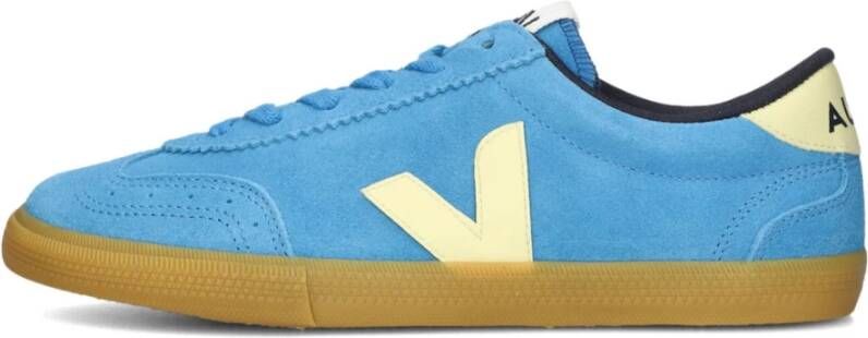 Veja Blauwe Lage Top Dames Sneakers