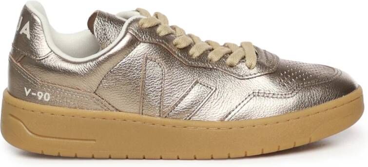 Veja Bruine Sneakers met Biologische Katoenen Veters