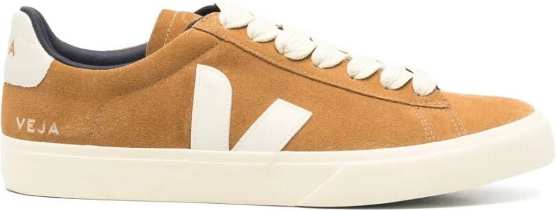 Veja Bruine Suède Sneakers